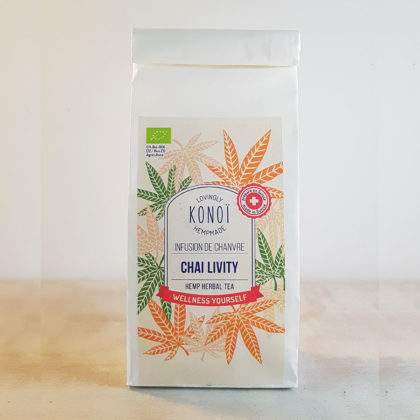 Chai Livity infusion de chanvre BIO