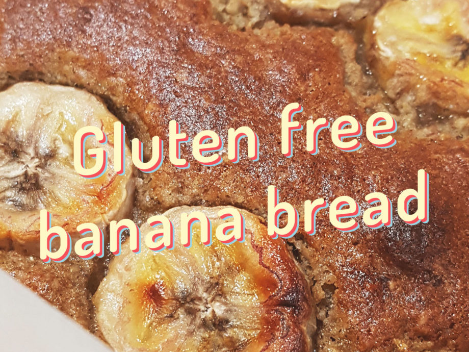 Recette banana bread sans gluten
