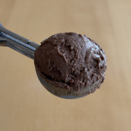 Glace en pot : Chocolat